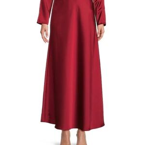 Antonio Melani
Bella A-Line Satin Maxi Skirt